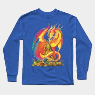 Rainbow Dragon Long Sleeve T-Shirt